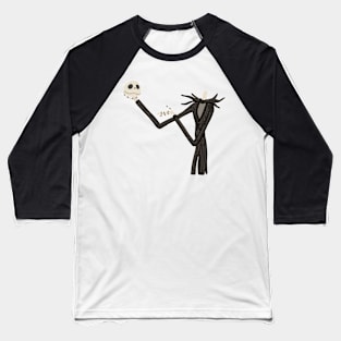 Jack Skellington holding his head Baseball T-Shirt